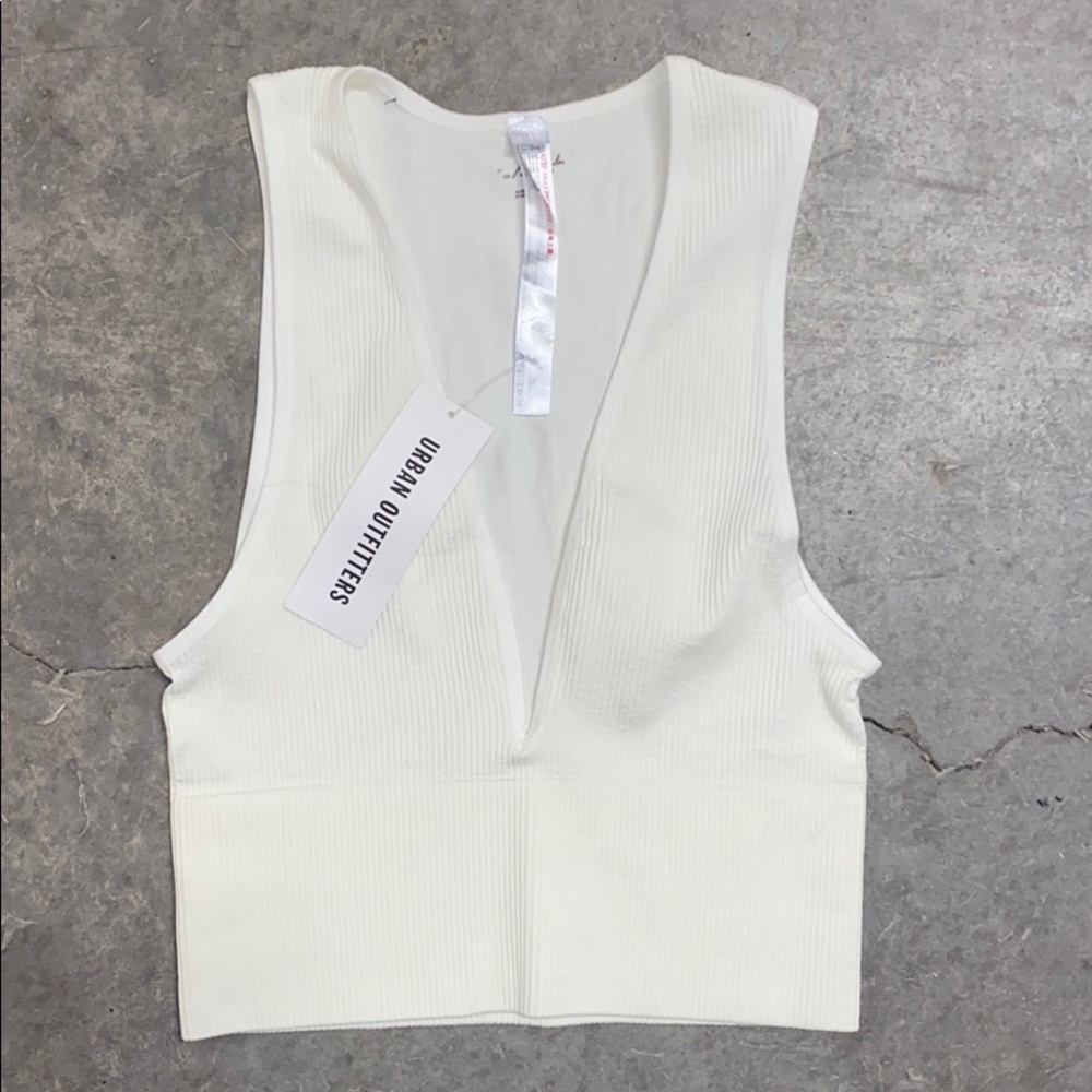 Out From Under Hailey Seamless Plunging Bra Top